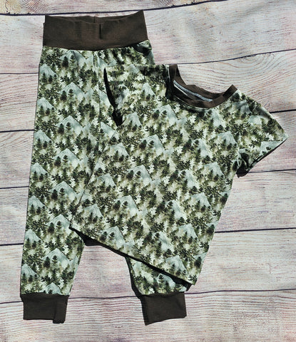3yr Trees Bamboo Pjs